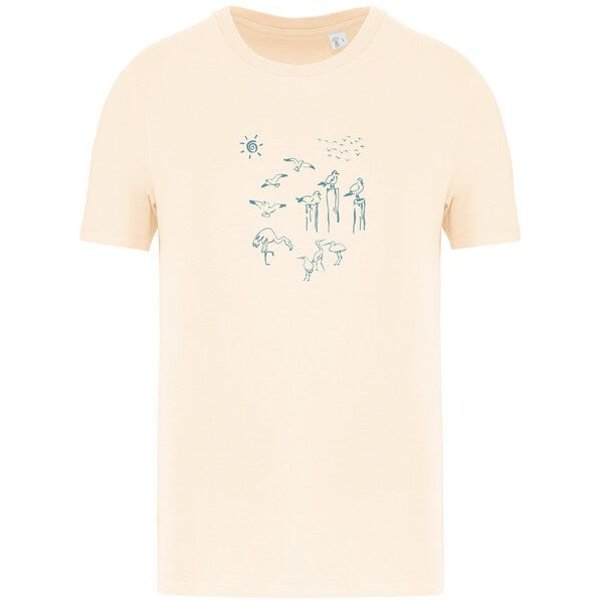 Greenspired Basic Bio T-Shirt Nr.4 Coastal Life 155g/m² XXS - 4 XL