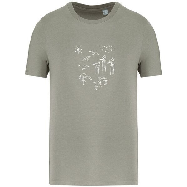 Greenspired Basic Bio T-Shirt Nr.4 Coastal Life 155g/m² XXS - 4 XL