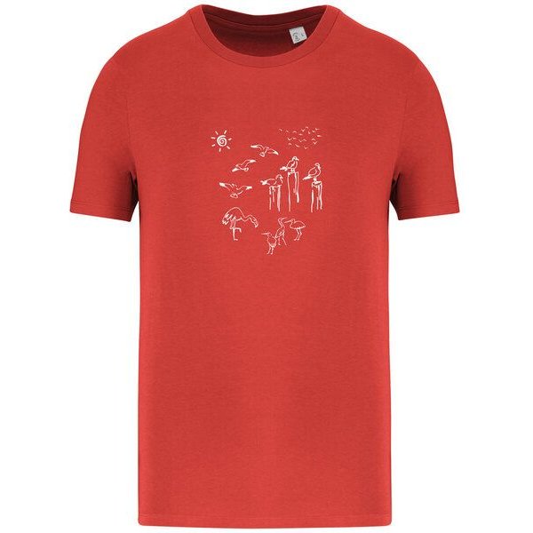 Greenspired Basic Bio T-Shirt Nr.4 Coastal Life 155g/m² XXS - 4 XL