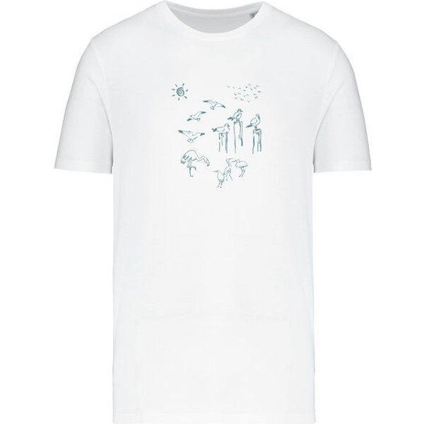 Greenspired Basic Bio T-Shirt Nr.4 Coastal Life 155g/m² XXS - 4 XL