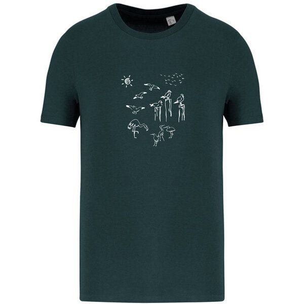 Greenspired Basic Bio T-Shirt Nr.4 Coastal Life 155g/m² XXS - 4 XL