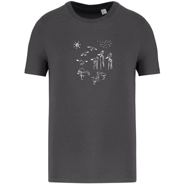 Greenspired Basic Bio T-Shirt Nr.4 Coastal Life 155g/m² XXS - 4 XL