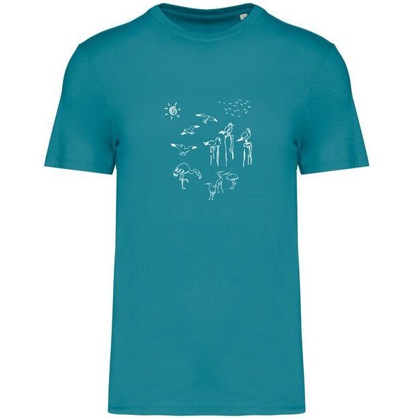 Greenspired Basic Bio T-Shirt Nr.4 Coastal Life 155g/m² XXS - 4 XL
