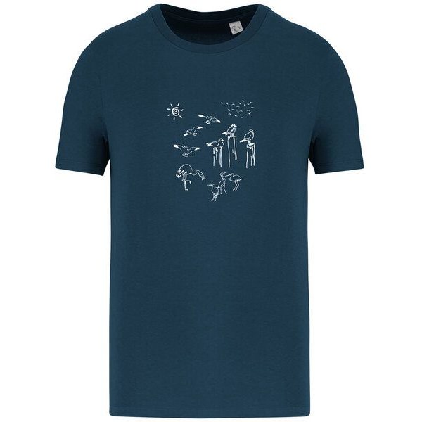 Greenspired Basic Bio T-Shirt Nr.4 Coastal Life 155g/m² XXS - 4 XL