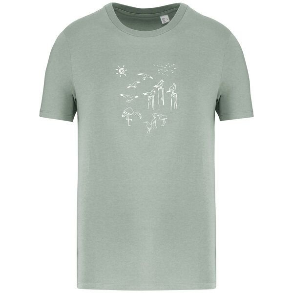 Greenspired Basic Bio T-Shirt Nr.4 Coastal Life 155g/m² XXS - 4 XL