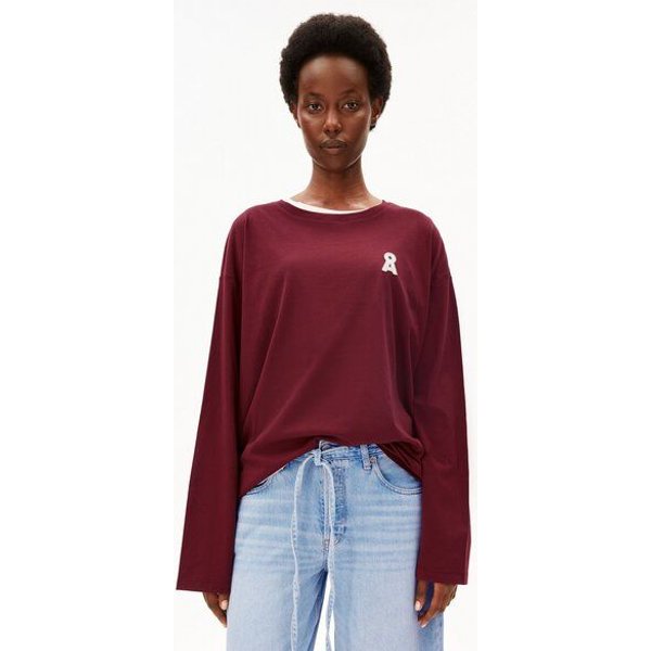 ARMEDANGELS ICONIC Å FIETAA Damen Longsleeve aus Bio-Baumwolle
