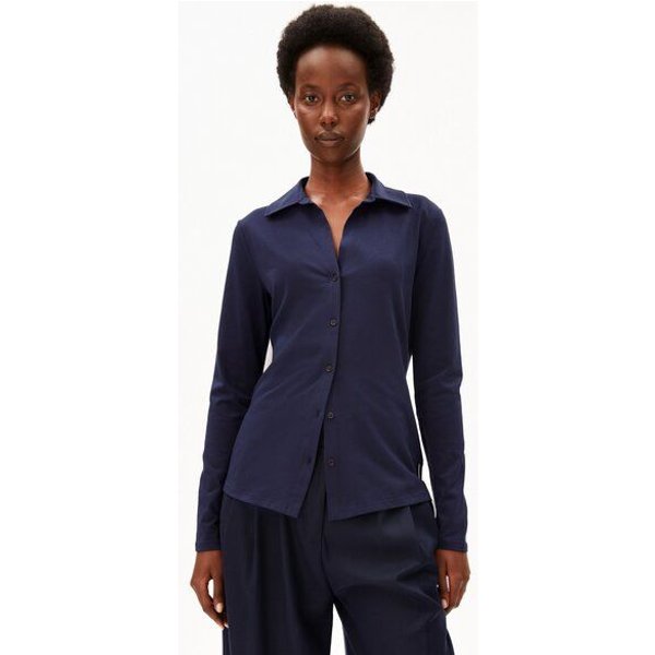ARMEDANGELS NALAANNIA Damen Bluse aus Bio-Baumwoll Mix
