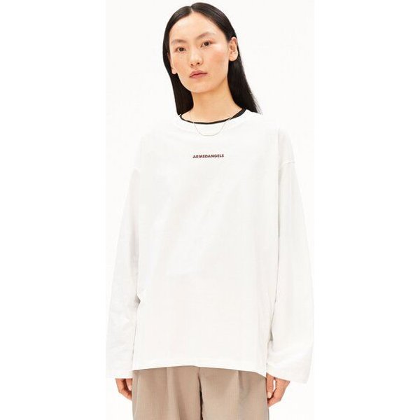 ARMEDANGELS FIETAA SMILE Damen Longsleeve aus Bio-Baumwolle