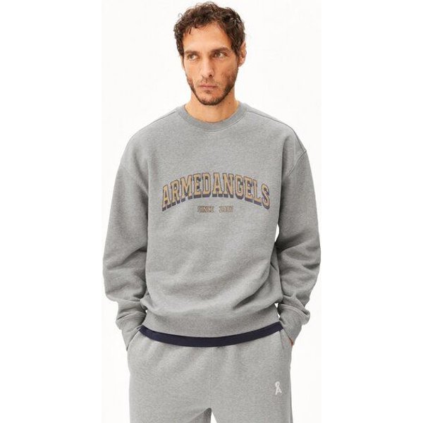 ARMEDANGELS WORDMARK Herren Sweatshirt aus 100% Bio-Baumwolle