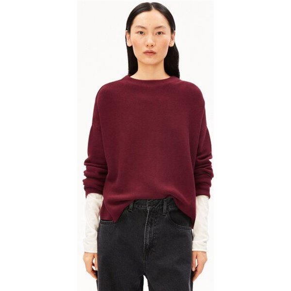 ARMEDANGELS MERINAA LINKS LINKS Damen Strickpullover aus 100% Bio-Baumwolle