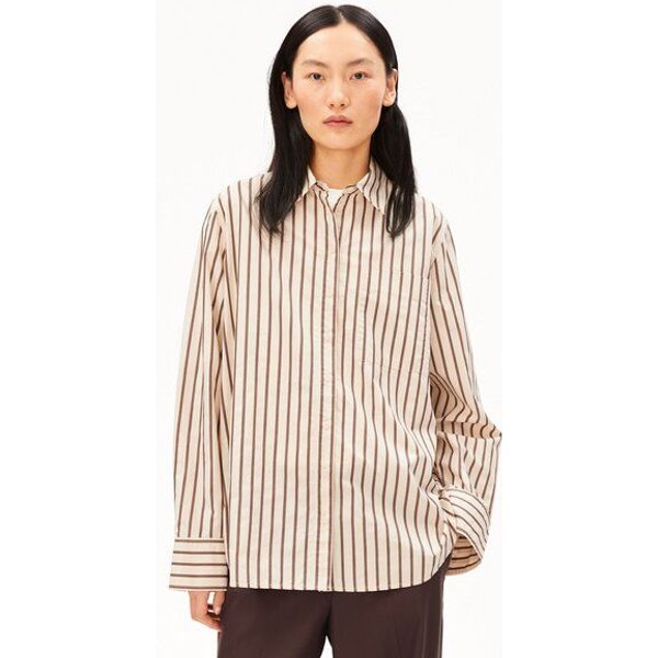 ARMEDANGELS STRIPE Damen Bluse aus 100% Bio-Baumwolle