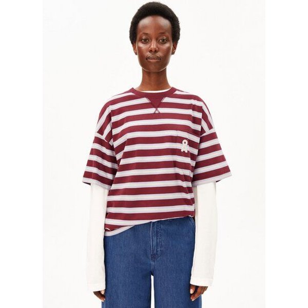 ARMEDANGELS ICONIC Å STRIPE Damen T-Shirt aus 100% Bio-Baumwolle