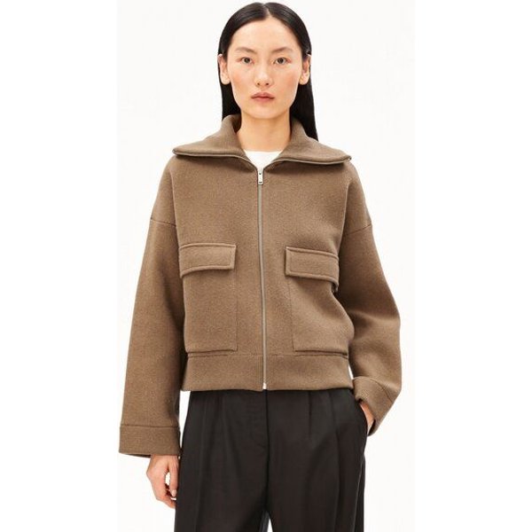 ARMEDANGELS OVERSIZED Damen Strickjacke aus Bio-Baumwoll-Mix