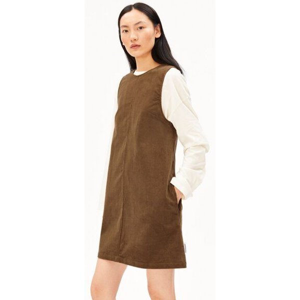 ARMEDANGELS CORDUROY Damen Kordminikleid aus Bio-Baumwoll Mix