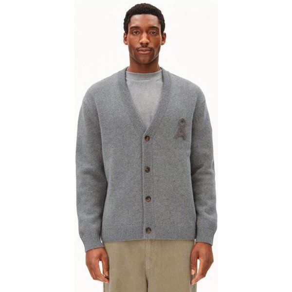 ARMEDANGELS REC KNIT Herren Strickjacke aus 100% recycelter Wolle