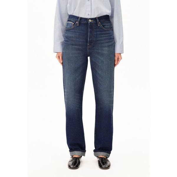 ARMEDANGELS AAIKALA SELVEDGE Damen Jeans aus 100% Bio-Baumwoll Mix Non Stretch