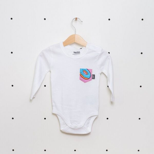 soki Baby Pocket Body Langarm - Good Vibes Edition