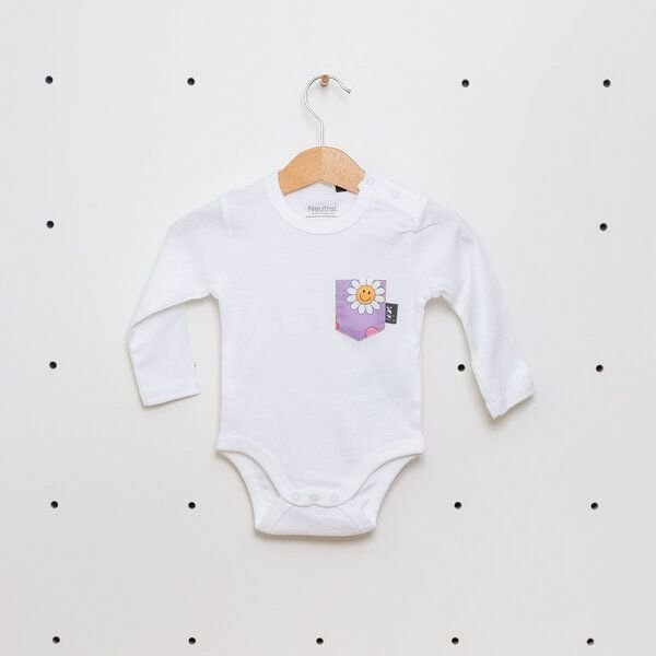 soki Baby Pocket Body Langarm - Good Vibes Edition