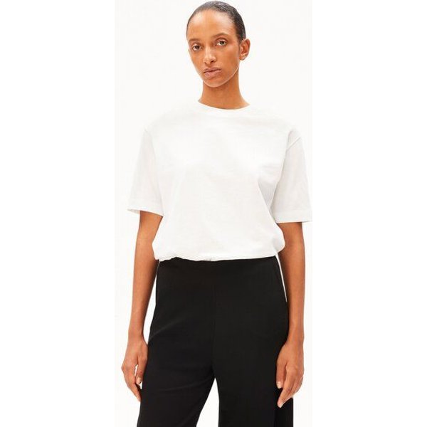 ARMEDANGELS TARJAA Damen Heavyweight T-Shirt aus recyceltem Baumwoll Mix