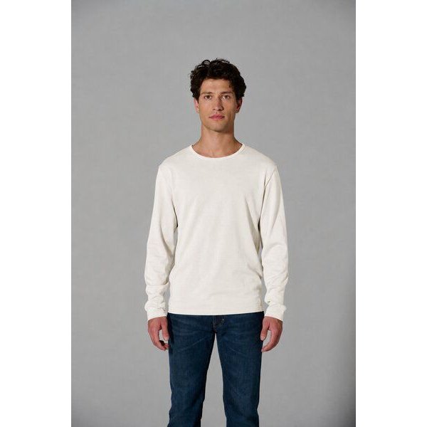 HempAge Herren Langarmshirt THC Line Hanf/Biobaumwolle