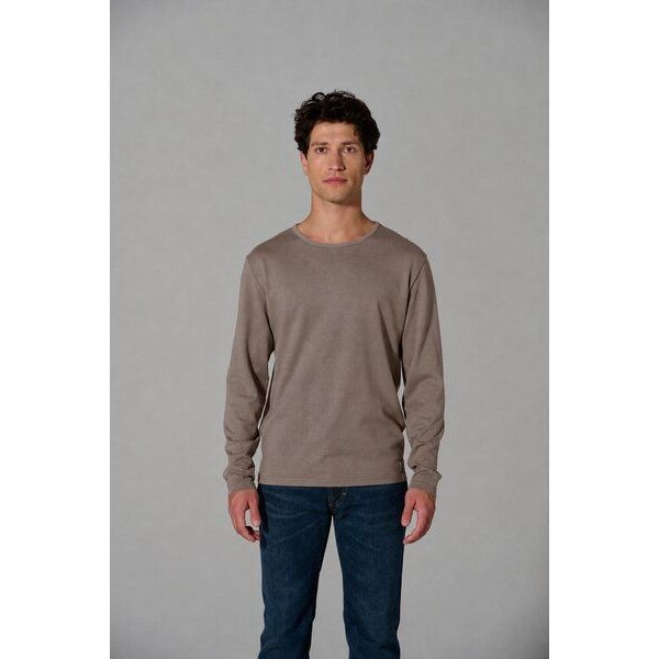 HempAge Herren Langarmshirt THC Line Hanf/Biobaumwolle