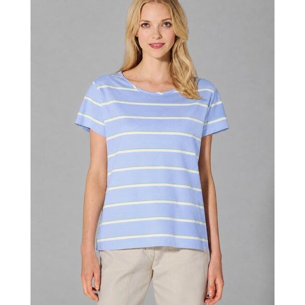 HempAge Damen Streifen T-Shirt Hanf/Biobaumwolle