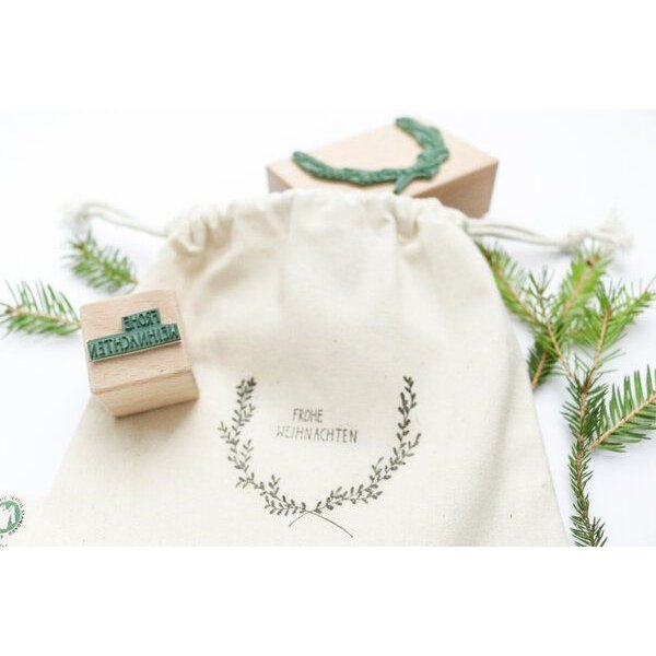 STUDIO KARAMELO Stempel Set FROHE WEIHNACHTEN