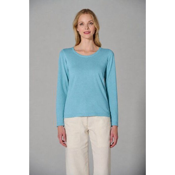 HempAge Damen Langarmshirt THC LINE Hanf/Biobaumwolle