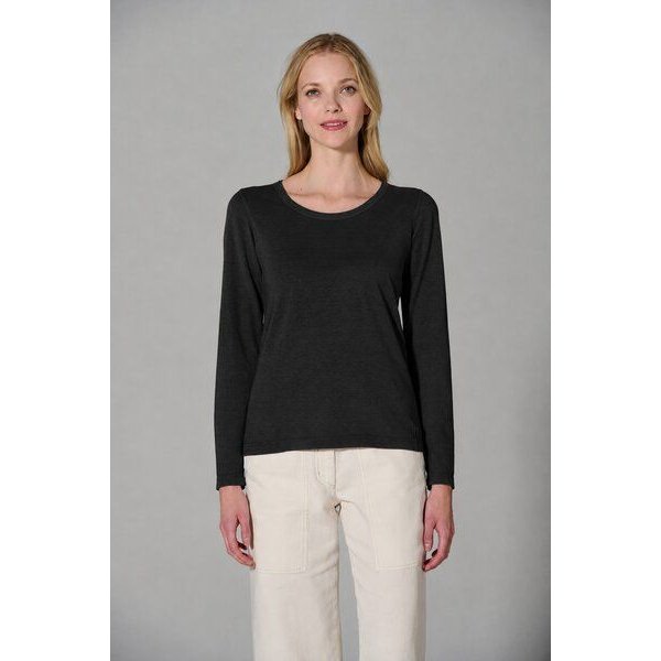 HempAge Damen Langarmshirt THC LINE Hanf/Biobaumwolle