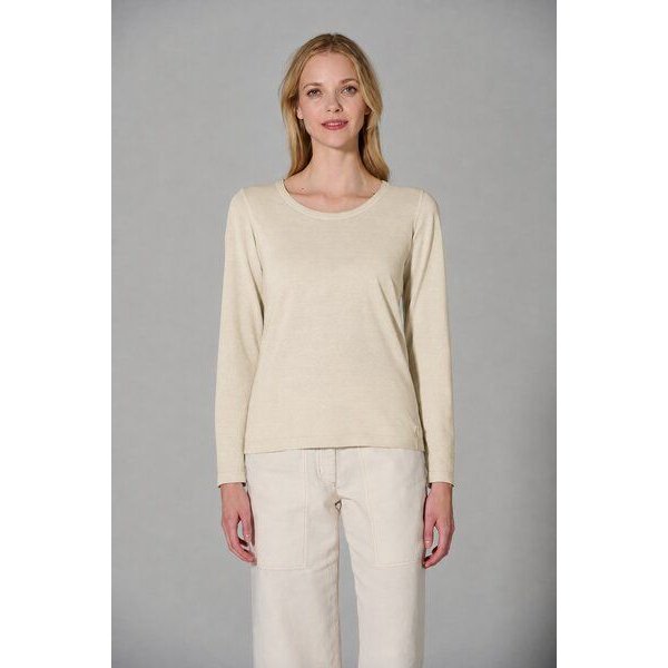 HempAge Damen Langarmshirt THC LINE Hanf/Biobaumwolle