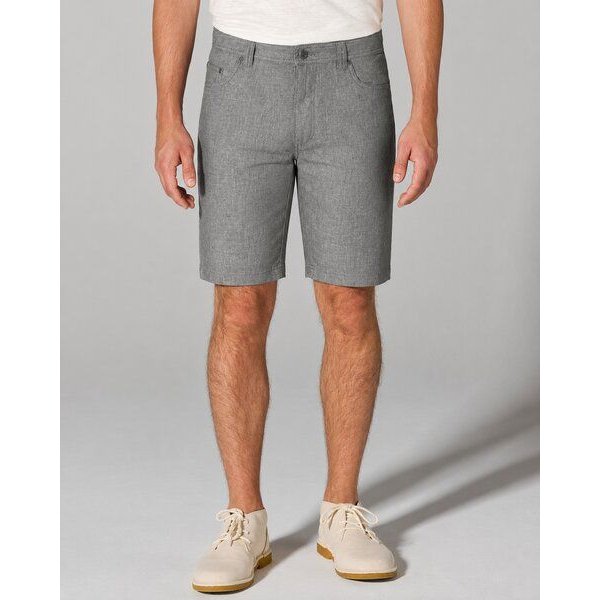 HempAge 5-Pocket Shorts meliert Hanf/Biobaumwolle