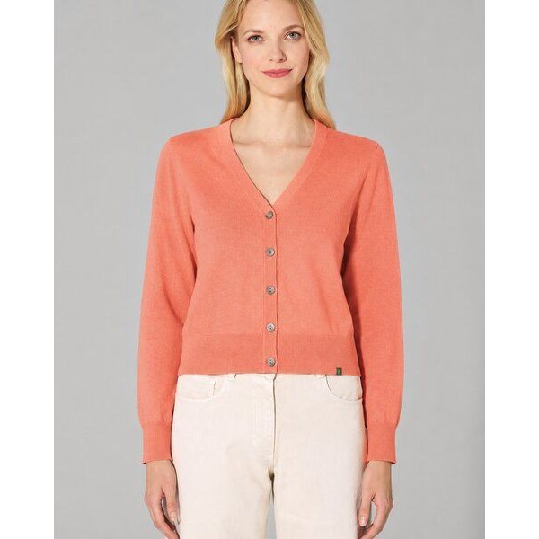 Hempage Damen Strickjacke kurz Hanf/Bio-Baumwolle