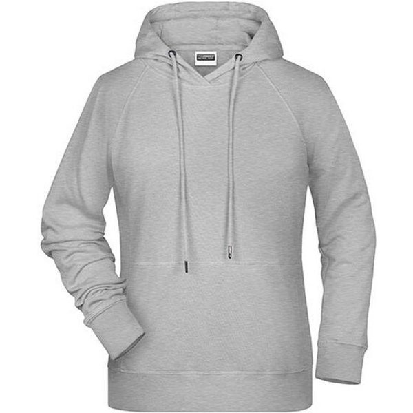 James & Nicholson Damen College Hoodie Hoody Kapuzenpullover Kapuzenpulli Meliert Melang