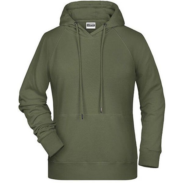 James & Nicholson Damen College Hoodie Hoody Kapuzenpullover Kapuzenpulli Meliert Melang