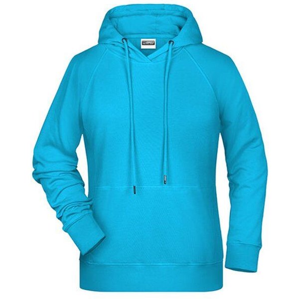 James & Nicholson Damen College Hoodie Hoody Kapuzenpullover Kapuzenpulli Meliert Melang