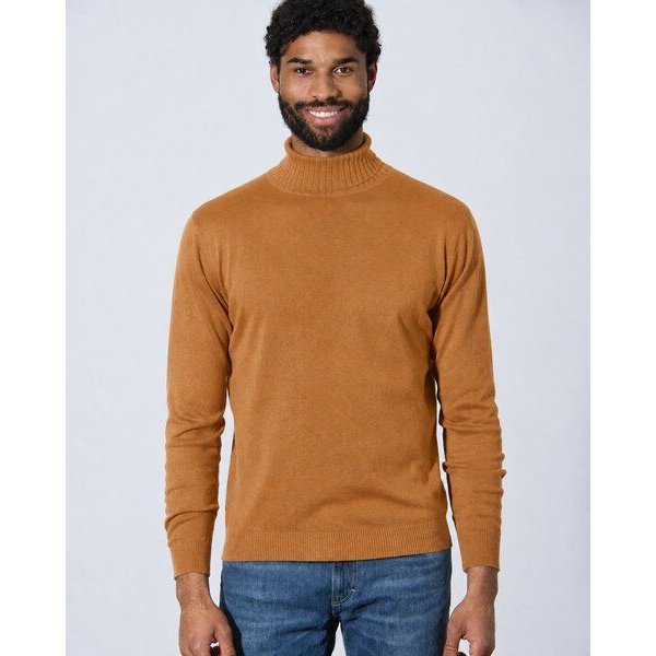 HempAge Feiner Rollkragenpullover Hanf/Biobaumwolle