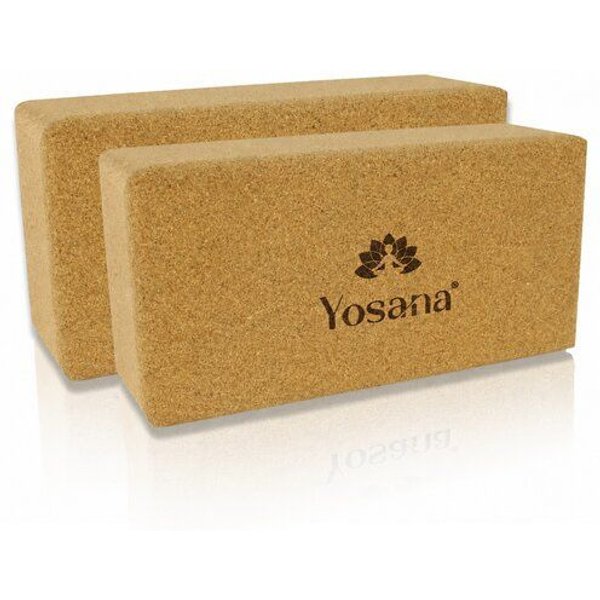 Yosana Yoga Block 227x120x75mm (2 Stück Set)