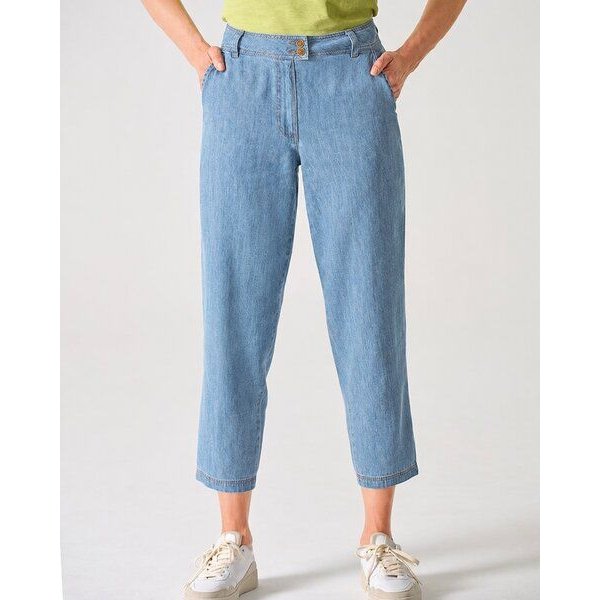 HempAge Damen Baggy Jeans Hanf/Bio-Baumwolle