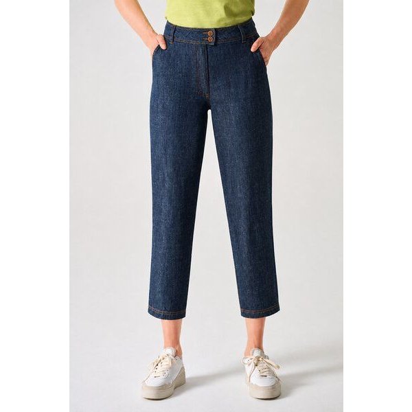 HempAge Damen Baggy Jeans Hanf/Bio-Baumwolle