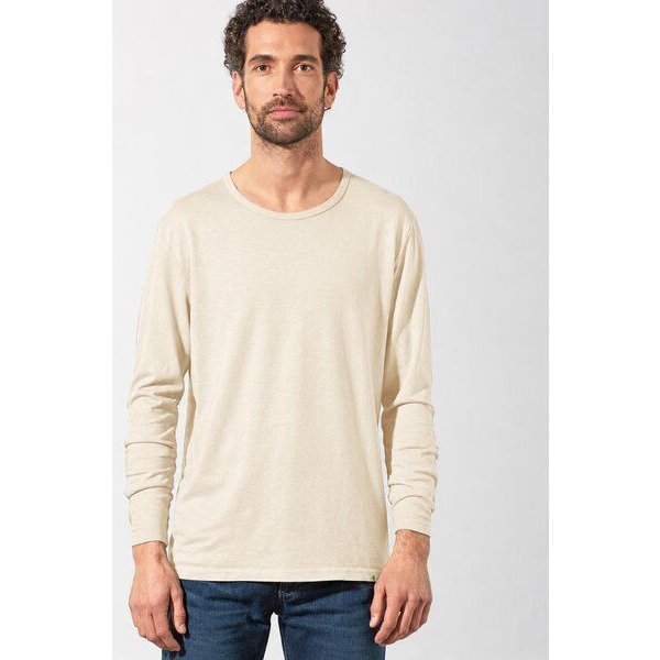 HempAge Klassisches Langarmshirt Hanf/Biobaumwolle
