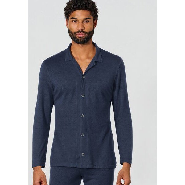 HempAge Weiches Pyjamahemd Hanf/Biobaumwolle