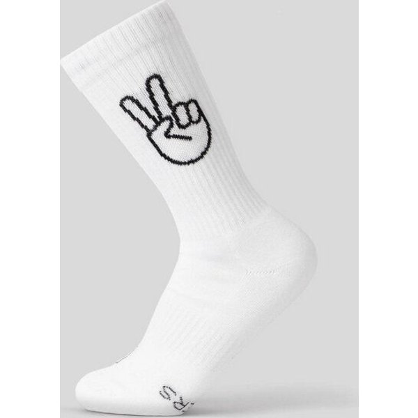 FYNGERS Sportsocken F*ck You / Peace / Rock'n'Roll / Hang Loose / OK – Bio-Baumwolle – Fair produziert in Portugal
