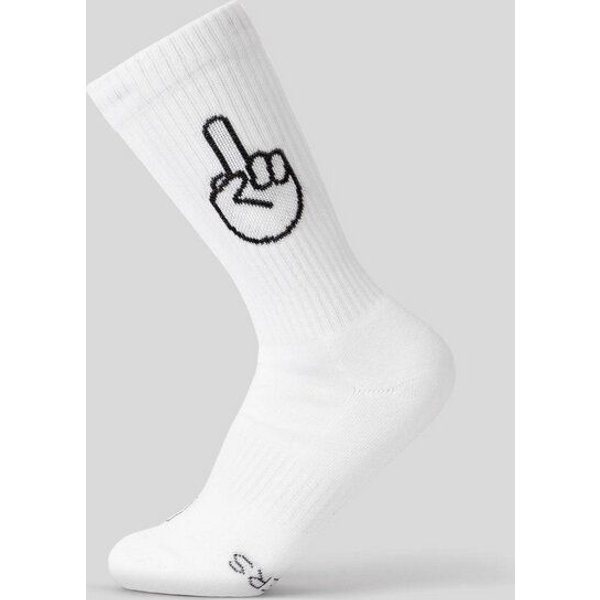 FYNGERS Sportsocken F*ck You / Peace / Rock'n'Roll / Hang Loose / OK – Bio-Baumwolle – Fair produziert in Portugal