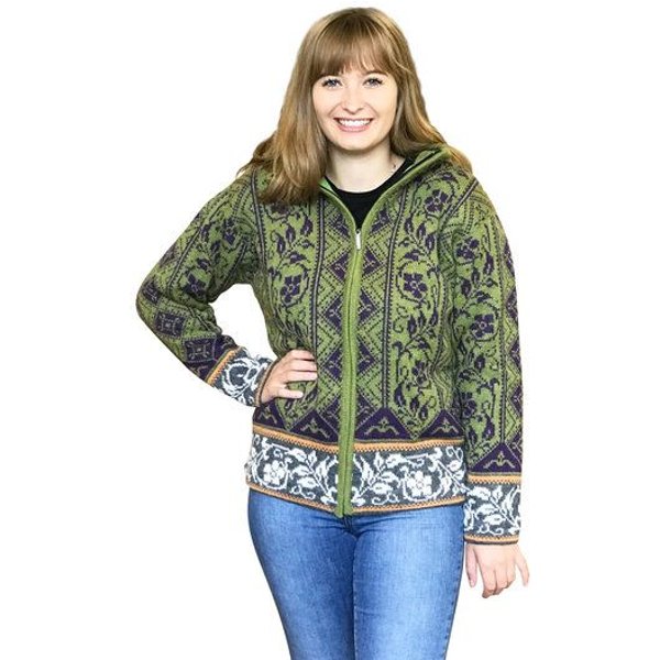 Albwolle Alpaka Jacke Amanda