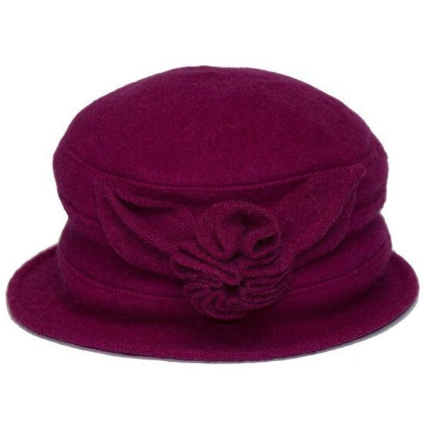 Silkroad - Diggers Garden SILKROAD Cloche Damenhut ANNA - Hut aus 100% Wolle - 20er Jahre Stil