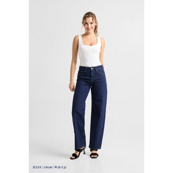 Damen Jeans ASH Barrel Leg Minimal Stretch DAWN Bio-Baumwolle