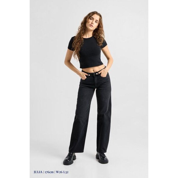 Damen Jeans ASH Barrel Leg Minimal Stretch DAWN Bio-Baumwolle