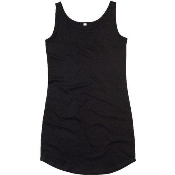 Mantis Damen Longshirt langes Tank Top Nachthemd Strandkleid Ärmellos