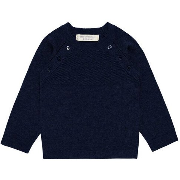 sense-organics Baby Strickpulli mit Knopfleisten * Natalnel* | GOTS | Sense Organics