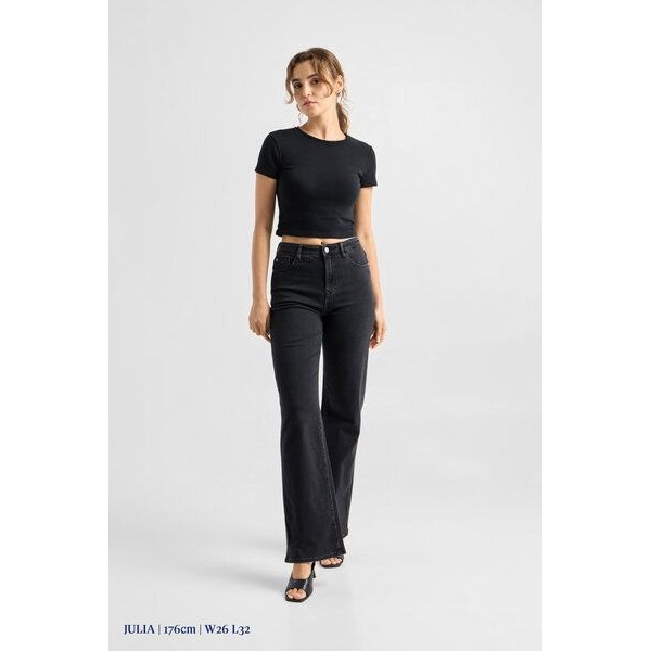 Damen Jeans DEW High Waist Flared DAWN Bio-Baumwolle